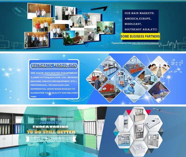 Cabine de distribution de Cleanroom professionnel d'OIN 5