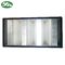 Filtre galvanisé de banque filtre/V HEPA de Mini Pleat HEPA de cadre pour la pièce propre