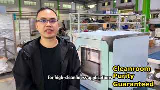 Boîte d'entrée de salle blanche en acier inoxydable 304