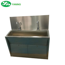 L'évier médical de lavage de main de double robinet, le laboratoire solides solubles portatifs remettent l'évier de lavage