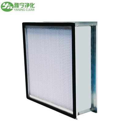 ISO9001 Filtre à air en fibre de verre H13 H14 H15 Filtre HEPA