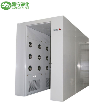 Tunnel modulaire protégé de la poussière particulaire de douche d'air de pièce propre d'équipement de purification de l'air de dépoussiérage de YANING
