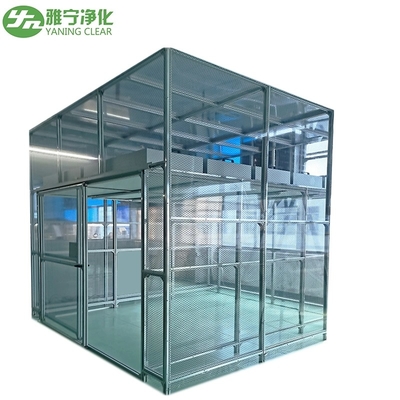 Feuille acrylique de pièce propre de semi-conducteur de mur dur de Yaning/salle blanche modulaire en verre trempé