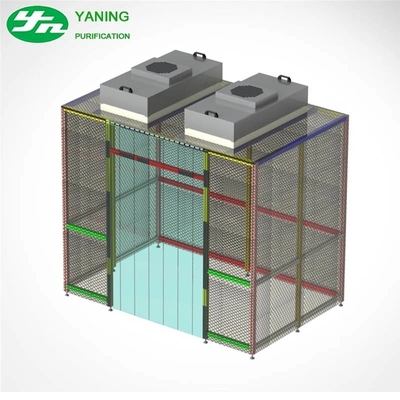 Yaning Rideau Antistatique Mobile Petite Cabine De Salle Propre DIY Environnement De Salle Propre