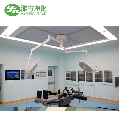 Panneaux muraux modulaires en PVC pour salle d'opération à service unique Yaning One-Stop Service Hospital, salle d'opération modulaire pour interventions chirurgicales