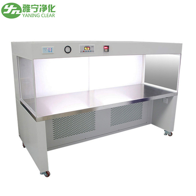SUS 304 Housse à débit laminaire horizontale banc propre 99,995% Efficacité du filtre pour les boissons alimentaires