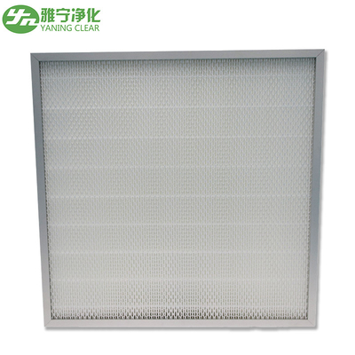 Le filtre à air de Mini Pleat HEPA remplacent le filtre de H13 HEPA par le cadre galvanisé