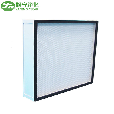 Cadre de feuille galvanisé par filtre à air de Mini Pleat HEPA pour le système de ventilation
