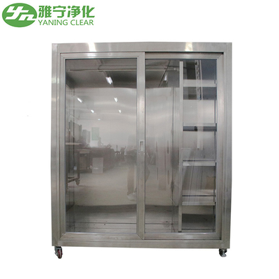Chemise à faible bruit Stocker Cabinet d'écoulement laminaire de SUS du Cabinet 304 de vêtement de pièce propre