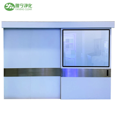 Porte coulissante automatique étanche à l' air en acier inoxydable et longue durée de vie