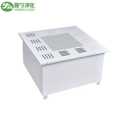 Coffret d'extrémité de filtre de Hepa d'acier de revêtement de poudre de BFU avec l'unité de fan/filtrage de ventilateur
