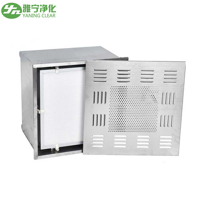 Dimension de sortie de la boîte 660*660*400mm de filtre de Hepa de pièce propre de l'acier inoxydable ULPA