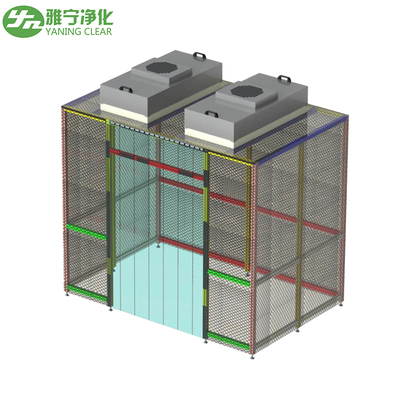 Yaning OEM Mobile Air Modular Clean Room Booth Class100-Class10000 Modulaire pour les salles blanches