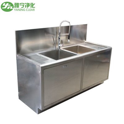 GMP Standard Hospital évier en acier inoxydable entièrement automatique évier de lavage des mains