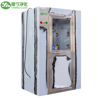 Portes de verrouillage électromagnétiques automatiques de pièce propre de douche d'air pour l'entrée de Cleanroom