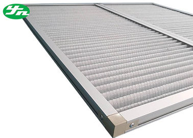 Le fil en aluminium Mesh Industrial Air Filters, panneau de la poussière a plissé la CAHT de filtre de médias