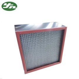 Haute température de résistance de filtre à air de solides solubles 304 HEPA pour le secteur propre à hautes températures
