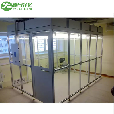 Expansible modulaire de pièce propre facilement