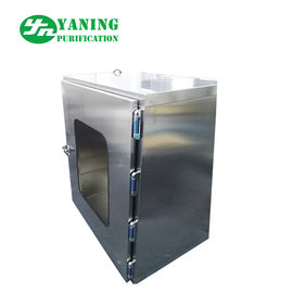 Stainless Steel Static Cleanroom Pass Box With Mechanical Interlock Structure