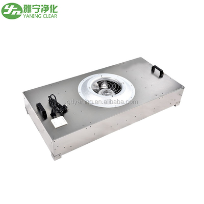 Unité de filtrage de ventilateur YANING FFU Matériau en acier enduit de poudre pour le plafond des salles blanches Système de filtrage HEPA