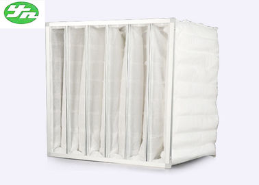 Anti charge statique de l'efficacité F9 de filtre à air moyen de poche pour l'industrie de purification