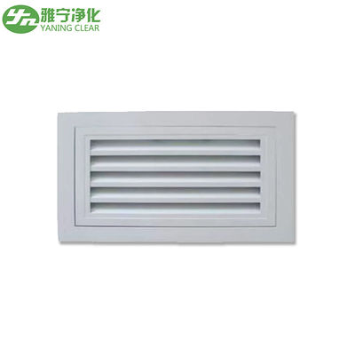 Débattement simple/double de gril de retour décoratif de filtre à air de ventilation durable de pièce propre