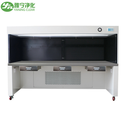 YANING banc de nettoyage en acier inoxydable avec filtre HEPA classe 100 poste de travail à flux laminaire