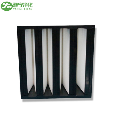 Filtre de banque de F7 F8 F9 H10 V avec le cadre en plastique d'ABS