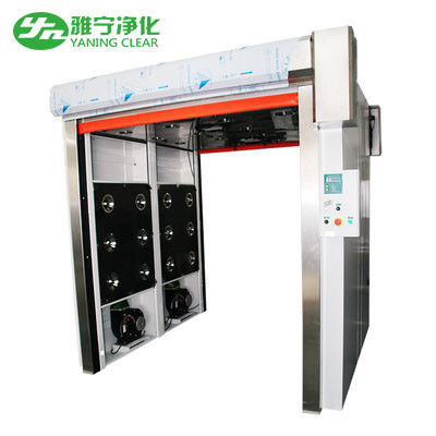 filtre de la porte HEPA de PVC de tunnel de douche d'air de cargaison de 20m/S SUS304