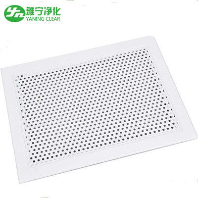 Saupoudrez le gril de revêtement de filtre à air d'approvisionnement, structure compacte de grils en aluminium de la CAHT