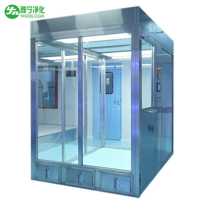 YANING GMP certifié ISO Salle blanche en acier inoxydable Flux d' air laminé