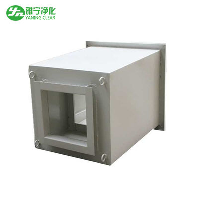 Volume de l'air du ³ /H du module 2000m d'écoulement laminaire de boîte de filtre de Hepa de pièce propre de structure simple