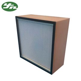 Volume de l'air plissé profond du ³ /h du séparateur 1500m de papier filtre de Hepa de vue en bois pour la pièce propre