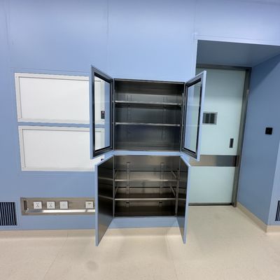 YANING Armoire OT en acier inoxydable pharmacie Médecine et instruments médicaux Armoire à outils pour hôpitaux et salles d'opération