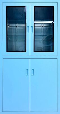 SUS304 Armoire médicale en acier inoxydable avec plaque de séparation réglable et norme d'écart conforme à l'industrie pour le théâtre d'opération