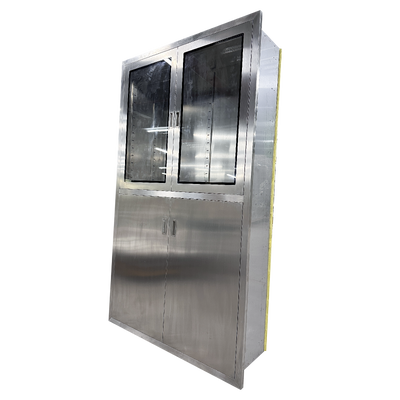 Cabinet de salle d'opération en acier inoxydable 304 professionnel Yaning avec taille personnalisable et porte ouverte double