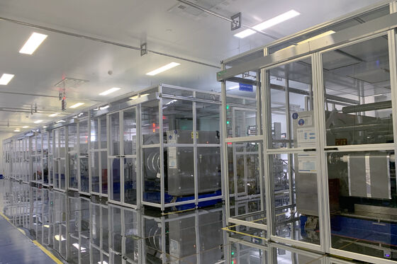Nouveau cabinet d'air modulaire sans poussière pour salle blanche standard ISO de Yaning avec taille personnalisée pour un usage en laboratoire