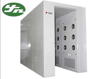 tunnel 1.1KW de douche d'air d'acier inoxydable de longueur de 5000m pour l'usine pharmaceutique