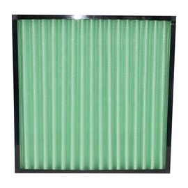 Efficacité de Mini Pleated Industrial Air Filters G1 G2 G3 G4 avec le cadre en plastique