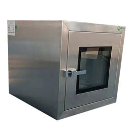 Boîte de passage incorporée d'acier inoxydable de porte de pièce propre