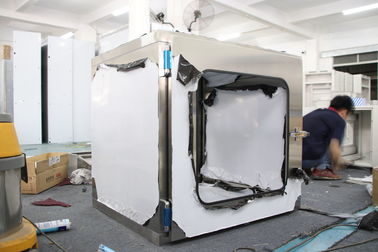 Acier de revêtement de Cleanroom de laboratoire de passage de poudre statique de la boîte Sus201 220V 110V 50HZ