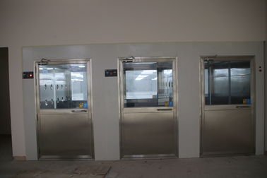 côté de soufflement SUS304 du tunnel trois réglables de douche d'air du Cleanroom 99s 27m/S