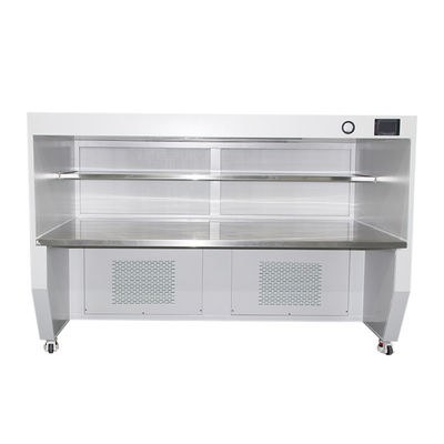 banc propre du capot 100 laminaires horizontaux de flux d'air de 155w SUS304