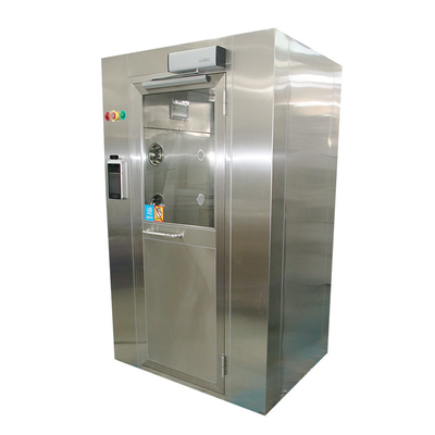 Pièce de douche hermétique d'air de couplage de YANING de reconnaissance de porte à deux battants automatique faciale électronique mécanique de pièce propre