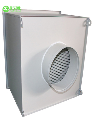 Purification SUS304 d'air de boîte de filtre de Hepa de pièce propre de la CAHT H14 avec le collier