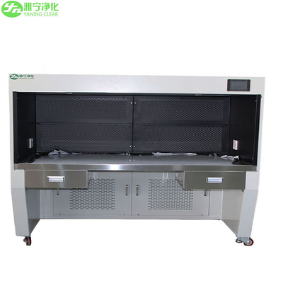 La poudre modulaire médicale de laboratoire de bancs propres du capot 250W d'écoulement laminaire a enduit