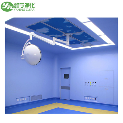 Plafond modulaire de circulation d'air laminaire de la pièce propre HEPA de pharmacie pour la pièce de théâtre d'opération