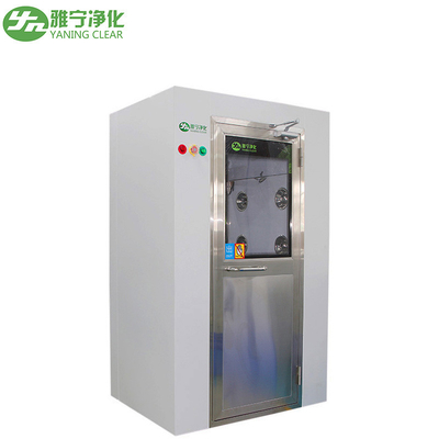 Pièce de douche industrielle de soufflement d'air de Cleanroom prix faits sur commande de conception de YANING double des bons avec le bec d'acier inoxydable